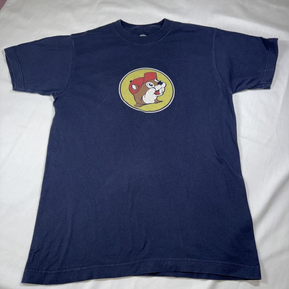 Buc-ee's Mens Ala-Buc-ee-Bama Alabama Heart of the South Graphic T-Shirt Navy M